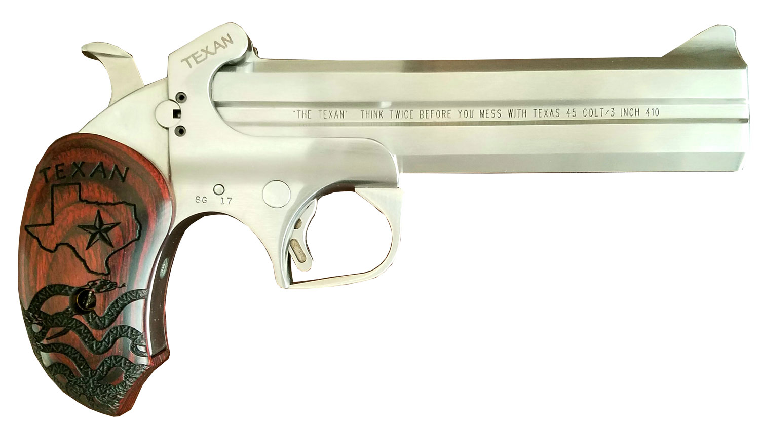 BOND ARMS TEXAN 45LC/410 6" SS/WD - Image 1