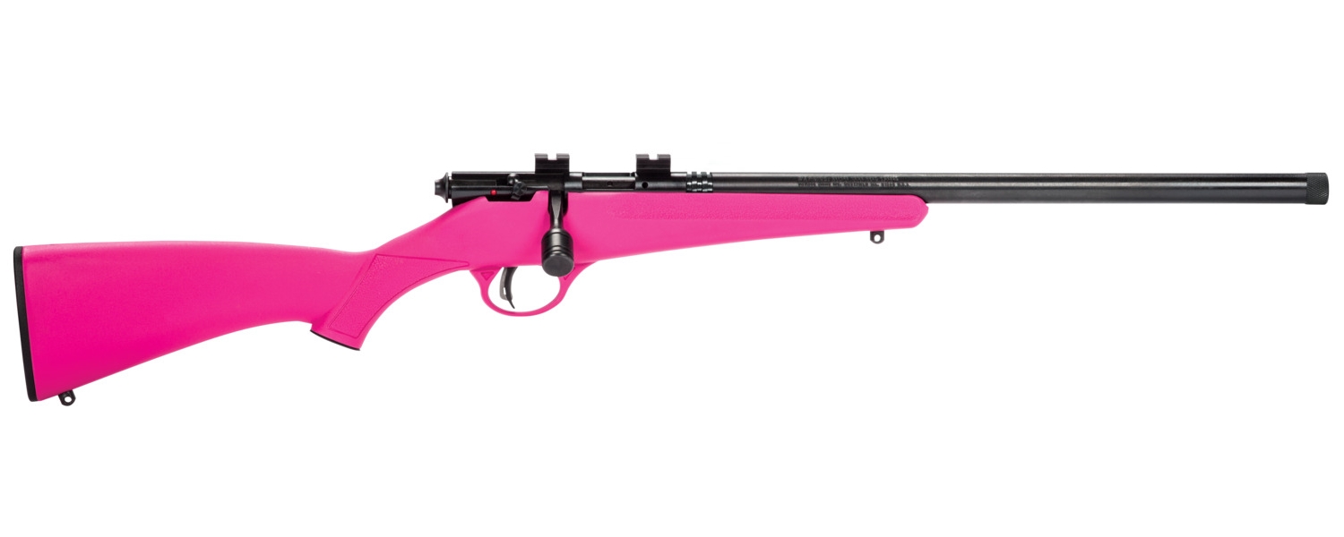 SAVAGE ARMS RASCAL 22LR CPT HEAVY BBL PINK - Image 1